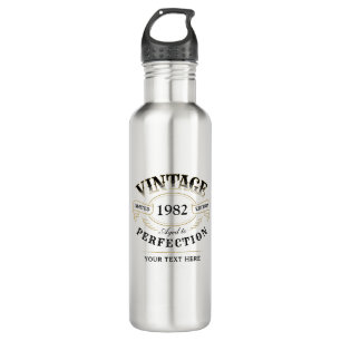 Personalised Vintage Aged To Perfection Birthday 710 Ml Water Bottle