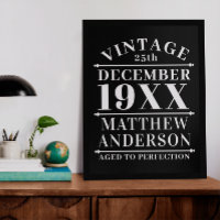 Personalised Vintage Aged to Perfection