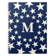 Personalised Vintage Americana Stars Monogram