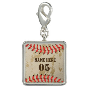 Personalised Vintage Baseball Name Number Retro Charm