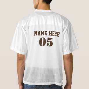 Personalised Vintage Baseball Name Number Retro Men's Football Jersey