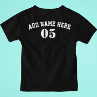Personalised Vintage Baseball Name Number Retro