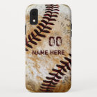 Personalised Vintage Baseball Phone Cases