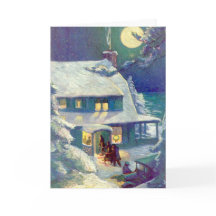 Personalised Vintage Bible Verse Christmas Card