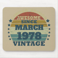 Personalised vintage birthday gift