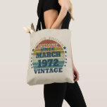 Personalised vintage birthday gift tote bag<br><div class="desc">You can add some originality to your wardrobe collection with this vintage retro sunset graphic design with awesome typography font lettering, a great gift for men, women, husbands, wives, girlfriend, and a boyfriend who will love this one-of-a-kind artwork. The best and most fun holiday present for your happy birthday party....</div>