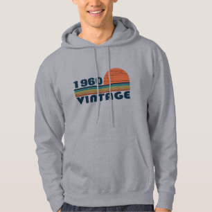 Personalised vintage birthday gifts hoodie