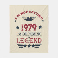 Personalised vintage birthday gifts red