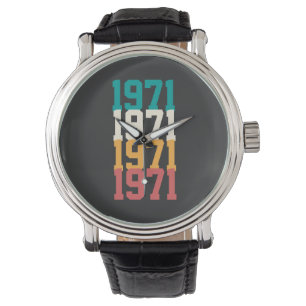 Personalised Vintage Birthday  Watch