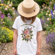 Personalised Vintage Botanical Floral "Child of"