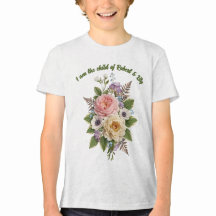Personalised Vintage Botanical Floral "Child of"