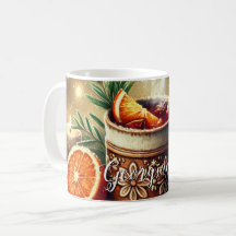Personalised Vintage Christmas Market Mulled Wine