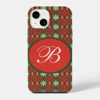 Personalised Vintage Christmas/winter patterned