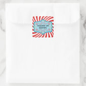 Personalised Vintage Circus Party Stickers (Bag)