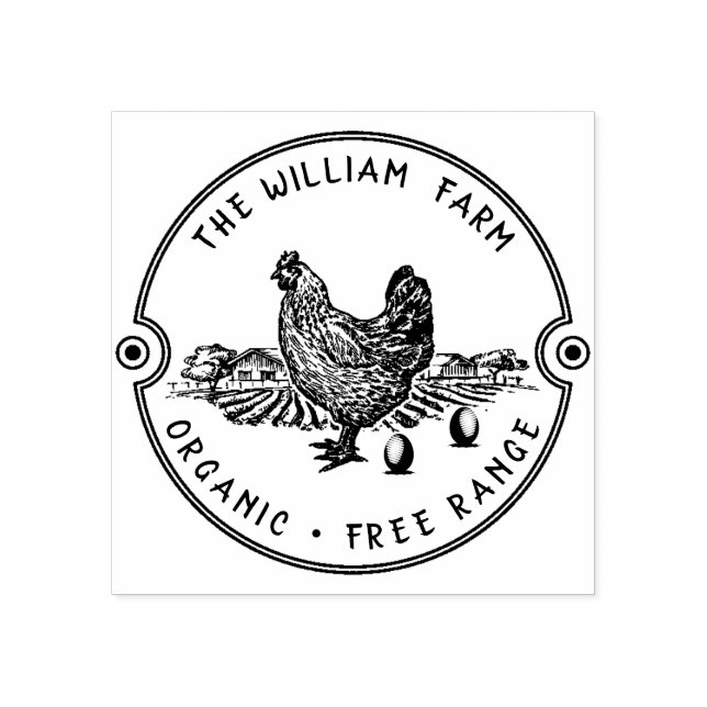 Personalised Vintage ⎢ Egg Stamp (Imprint)