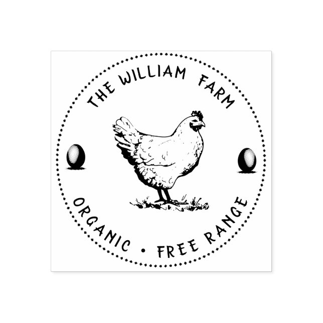 Personalised Vintage ⎢ Egg Stamp (Imprint)