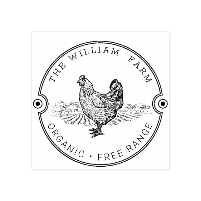 Personalised Vintage ⎢ Egg Stamp (Imprint)