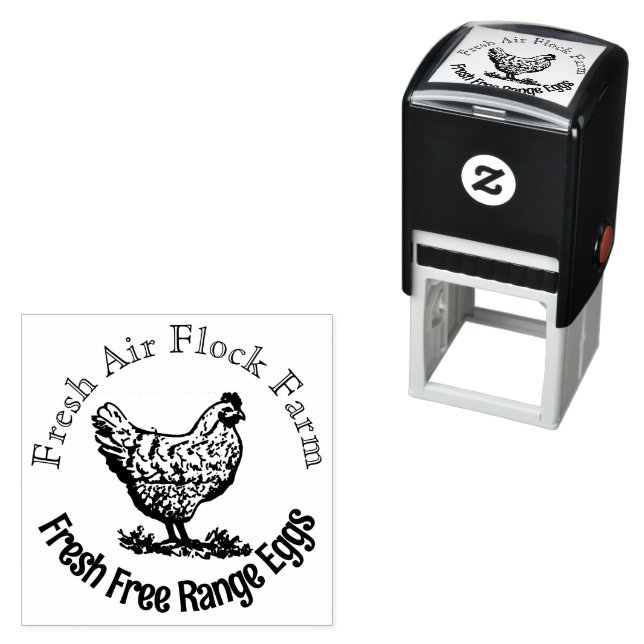 Personalised Vintage Egg Stamp (In Situ)