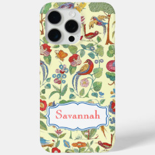 Personalised Vintage Embroidered Pattern iphone 5 iPhone 15 Pro Max Case
