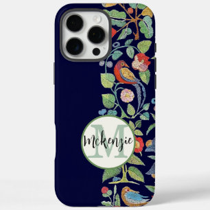 Personalised Vintage Embroidered Pattern iphone iPhone 16 Pro Max Case