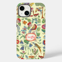 Personalised Vintage Embroidered Pattern iphone