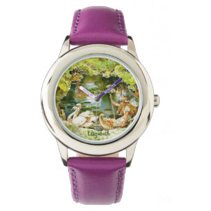 Personalised Vintage Fairy  Watch