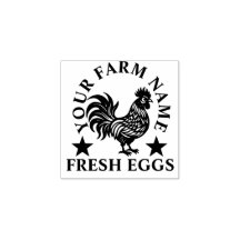 Personalised Vintage (farm & suporters) Fresh Eggs