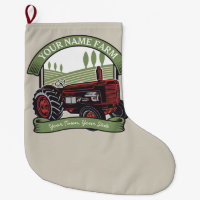 Personalised Vintage Farm Tractor Country Farmer