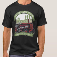 Personalised Vintage Farm Tractor Country Farmer