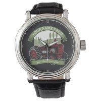 Personalised Vintage Farm Tractor Country Farmer
