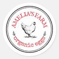 Personalised Vintage Farmhouse Chicken Egg