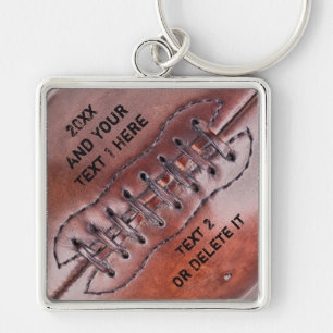 Personalised Vintage Football Team Gifts YOUR TEXT Key Ring