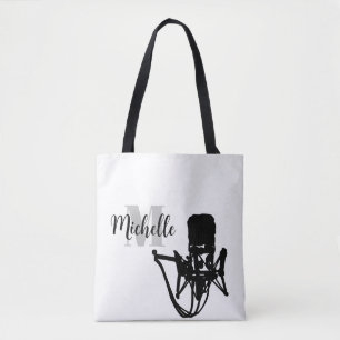 Personalised Vintage Gifts for Musicians Tote Bag