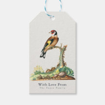 Personalised Vintage Goldfinch With Love From