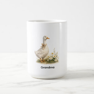 Personalised Vintage Goose Grandma Mug