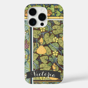 Personalised Vintage Gourd Pattern iphone iPhone 16 Pro Case