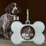 Personalised Vintage Photo Collage Pet Tag<br><div class="desc">Personalised Vintage Photo Collage</div>