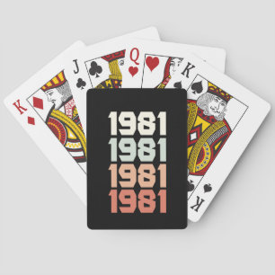 Personalised Vintage Playing Cards