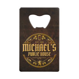 Personalised Vintage Pub Sign Stainless Steel