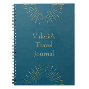 Personalised Vintage Style Travel Journal