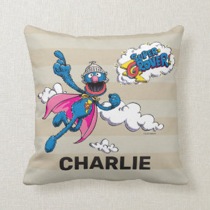 Personalised Vintage Super Grover Cushion