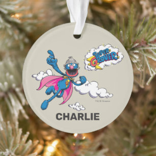 Personalised Vintage Super Grover Ornament