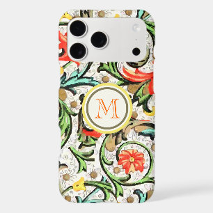 Personalised Vintage Swirly Damask iphone