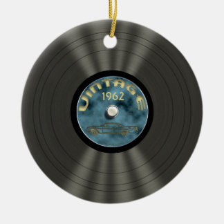 Personalised Vintage Vinyl Record Ornament
