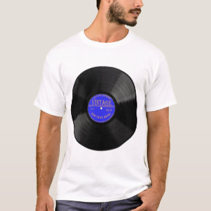 Personalised Vinyl Record Unisex T-Shirt