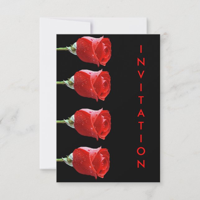 Personalised Vip Invitation Birthday, Ceremony, (Front)