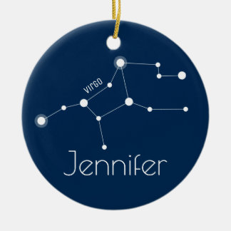Personalised Virgo Constellation Ornament