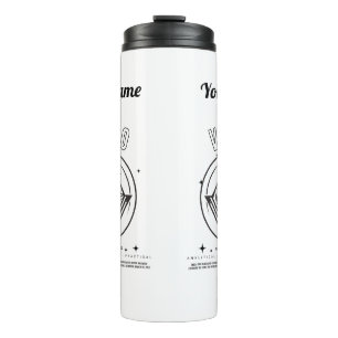 Personalised Virgo Thermal Tumbler