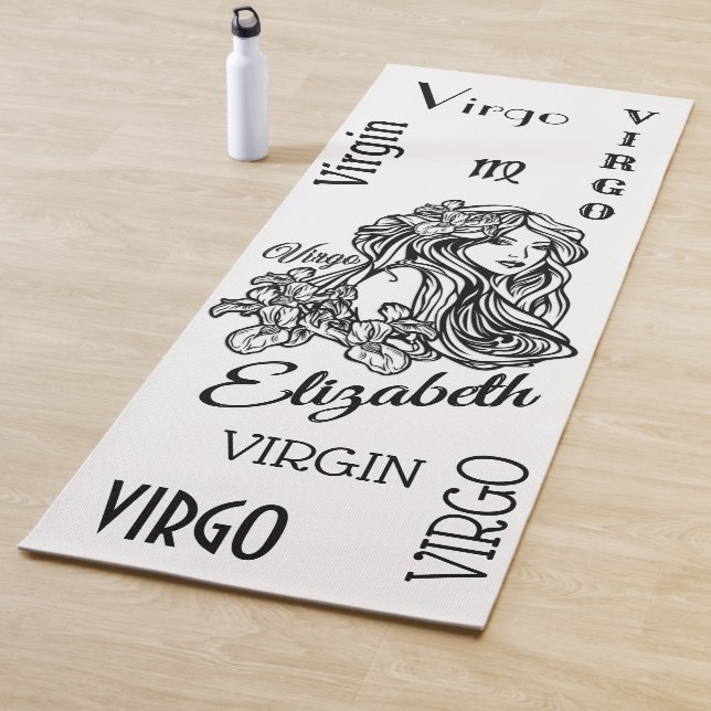 Personalised Virgo Zodiac Yoga Mat (In Situ)