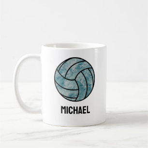 Personalised Volleyball,Gift For Volleyball Player Coffee Mug